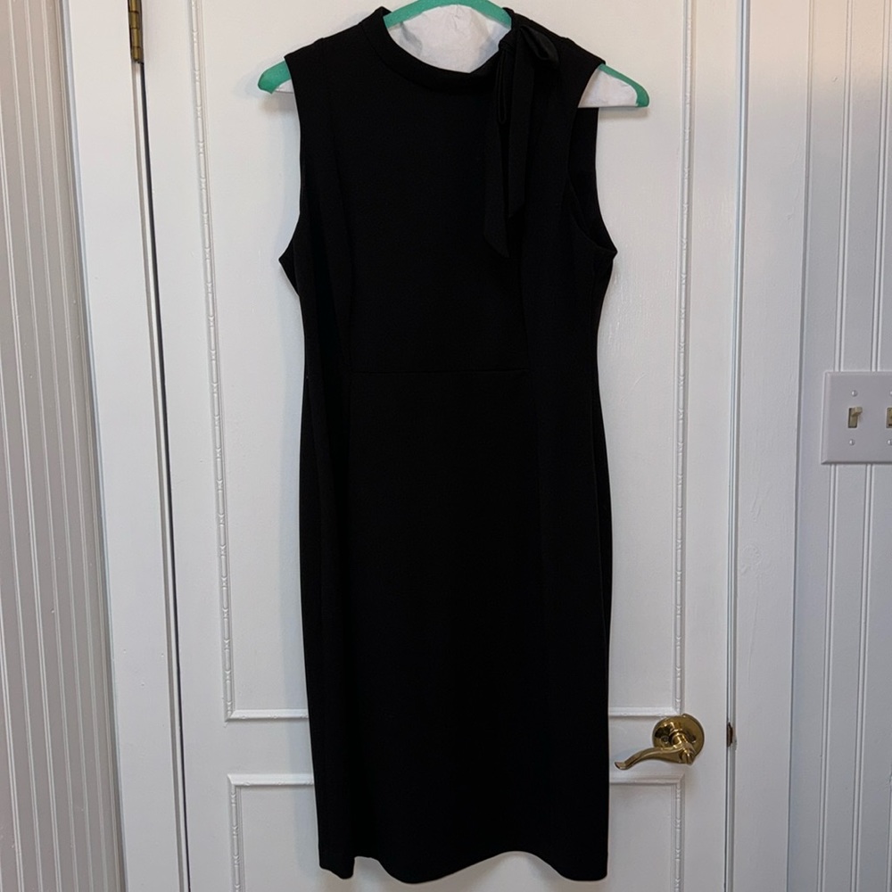 Calvin Klein Black Sheath Dress